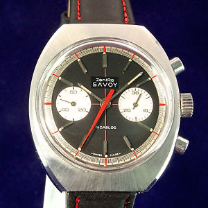Zentra Savoy CronographHandaufzug  von 1974 unbenutzt mit Garantie
