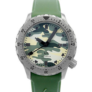 Free Shipping Pre-owned Sinn Model U1 camouflage World Limited500 WithGenuineBOX