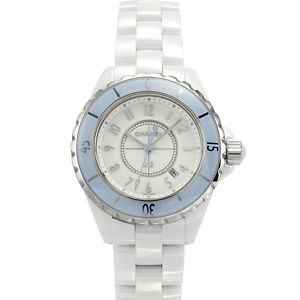 Free Shipping Pre-owned CHANEL J12 Softmint H4340 Watch Each Color Limited 1200