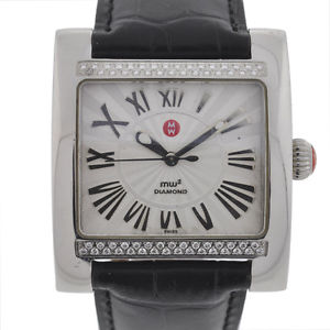 Michele MW2 MW07C01 Diamond Ladies Stainless Steel Watch