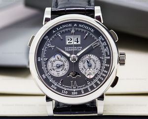 A Lange & Sohne 410.030 Datograph Perpetual Calendar 410030 BOX + PAPERS