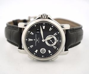 ULYSSE NARDIN DUAL TIME GMT BIG DATE 243-55/92 WATCH
