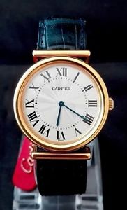 CARTIER VENDOME BIPLAN  PIAGET MOVEMENT 18 KT SOLID YELLOW GOLD - NEW FULL SET !