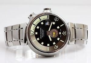 Watch Louis Vuitton Tambour Diving 300m Acier/Acier - Stainless Steel
