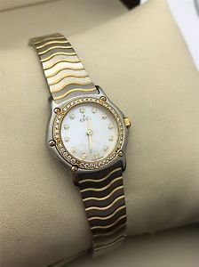 Womens EBEL Vintage Watch 18k Go