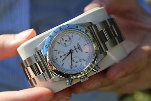 Vintage Longines L7.996.4 Crono Scatola & Garanzia Stainless Steel Valjoux 7750