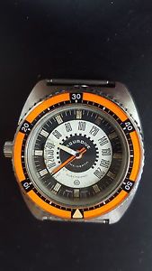 Vintage 70’s Aquadive Time-Depth Model 50 men’s divers