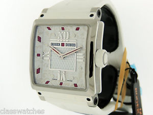 Roger Dubuis Ladies King Square DBKS0011 "All White" Automatic Ti $25,700 NIB