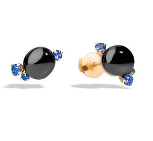 Orecchini Earring NEW Pomellato Capri Ceramica Nera OB612O7CNZF