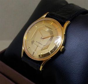 Vintage MOVADO 18K Solid Gold Automatic Men's Watch