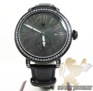 Aqua Master Diamond Mens Black W