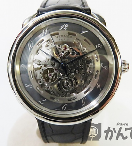Hermes Squelette Arceau AR6.710 Watch Used Excellent++