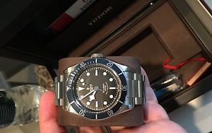 Tudor 79220B Heritage Black Bay Blue Box & Papers 2015 Stainless Steel 41MM