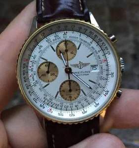 Breitling Old NAVITIMER oro gold steel acciaio heritage B13019 chrono cronografo