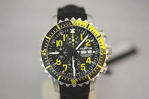Fortis B-42 Marinemaster Chronograph Yellow 42mm 671.24.14 LP NEU UVP: 2980€