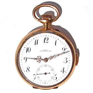 ANTIQUE GOLD EUROPEAN CHAUX DE-FONDS QUARTER REPEATER Pocket Watch