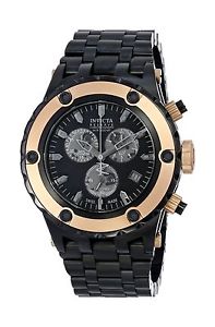 Invicta Men's Subaqua Quartz Watch with Black Dial Chronograph Display an... NEW