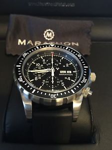 2017 NEW Marathon Swiss Made CSAR - 300m Automatic Pilots Chronograph Watch