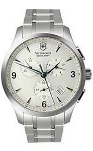 Victorinox Swiss Army Alliance Chrono Silver-Tone Dial Men's Watch #249033