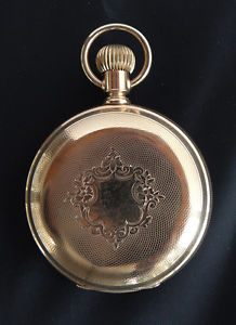 Antique Waltham 14K Gold Priv. Label,Virginia City, Carson City, NV- Pocketwatch