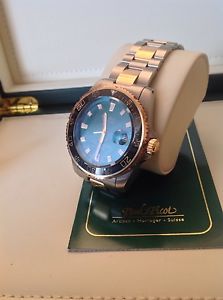 RELOJ PAUL PICOT SUBMARINER ACERO Y ORO