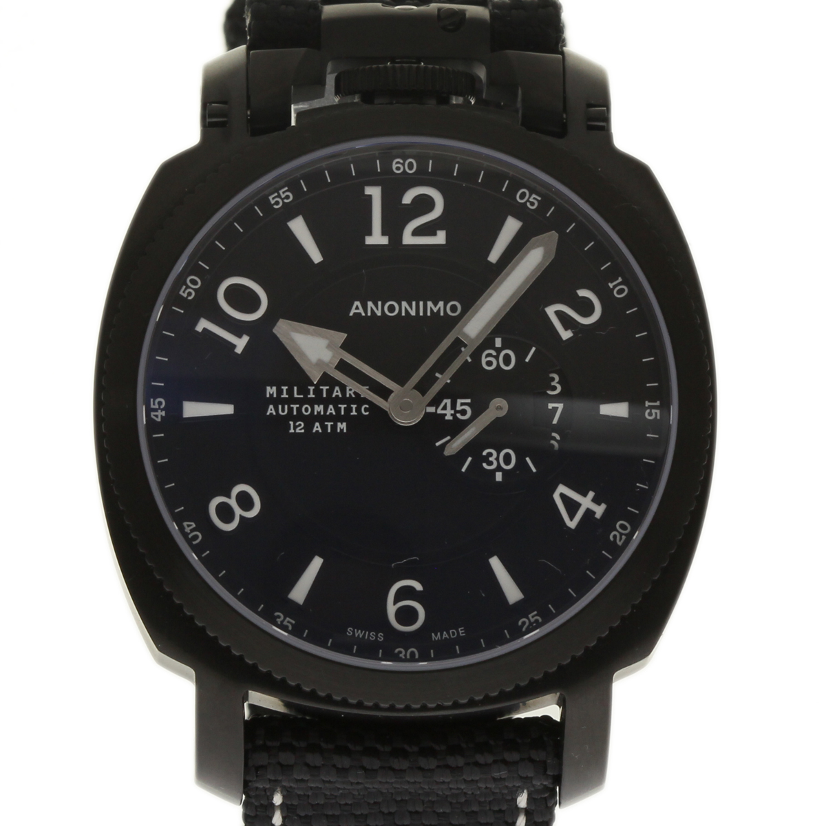 Anonimo New Sailor AM100002003A01 Steel PVD/DLC 43mm Box/Paper/Warranty #AM07