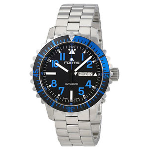FORTIS Marine Master Black Dial 