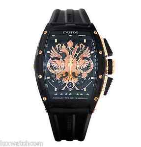 CVSTOS CHALLENGE II CHRONOGRAPH  EAGLE OF RUSSIA LIMITED EDITION NEW