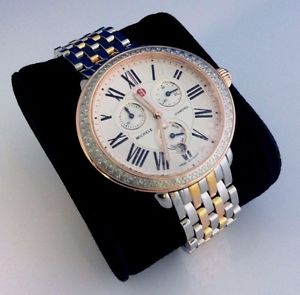 Michele Serein 2 Tone Watch Mw21