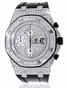 Audemars Piguet Royal Oak Offshore Chronograph Diamonds. Video inside.