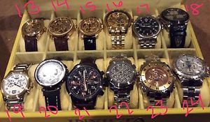 Lot Of 11 Invicta Watches Various Models. 1 AVIATOR Model.