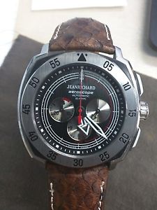 Jeanrichard Aeroscope 208 Limited edition Capt. Sully DLC Titanium Mens Watch