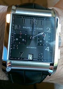 Baume and Mercier Black Dial Chr