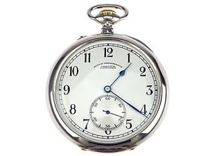 A. Lange & Söhne Glashütte Beobachtunguhr Kal. 45 DUF 900 Silber Taschen Uhr