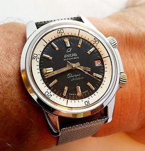 Enicar Ultradive Vintage Dive Watch from the 1960's