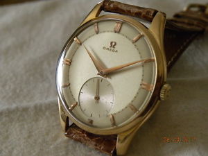 Beautiful Omega 2620 gold 750 18Kt Cal 265 (30T2,265,267,268,269) dual tone dial