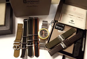 Zodiac Super Sea Wolf 68 – COSC Bronze Limited Edition dive Watch – ZO9505