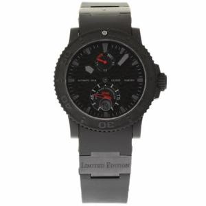 Ulysse Nardin New Maxi Marine Diver 263-38LE-3 DLC Box/Paper/2YrWarranty #UN14