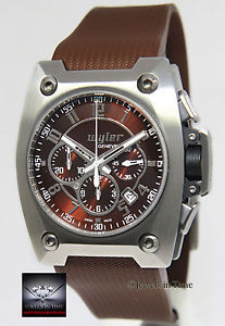 Wyler Geneve Incaflex Chronograph Steel Titanium Carbon Fiber Automatic Watch