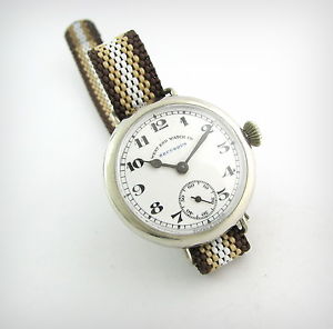 VIntage Military...WEST END WATCH SECUNDUS....Indian Army....20's....Marking!!