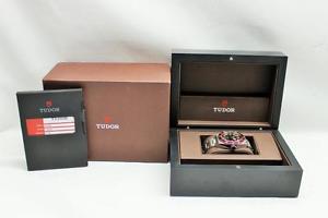 Tudor Steel Heritage Black Bay Red Bezel Ref. 79220R With Box & Papers