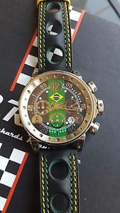 BRM Watch Brazilian flag , Super rare watch never seen on eBay, NEW Box Papers !
