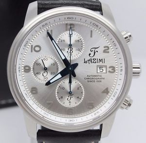 Lazimi Automatic Chronograph 42mm Stainless Steel Mens Watch Limited Edition #2