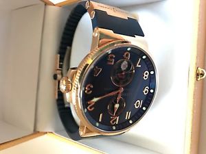 ULYSSE NARDIN  Maxi Marine Chronometer 41mm 18kt Rose Gold Automatic Watch