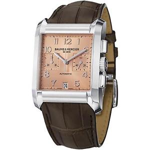 BAUME-ET-MERCIER HAMPTON HERREN 34MM CHRONOGRAPH AUTOMATIKWERK DATUM UHR 10031