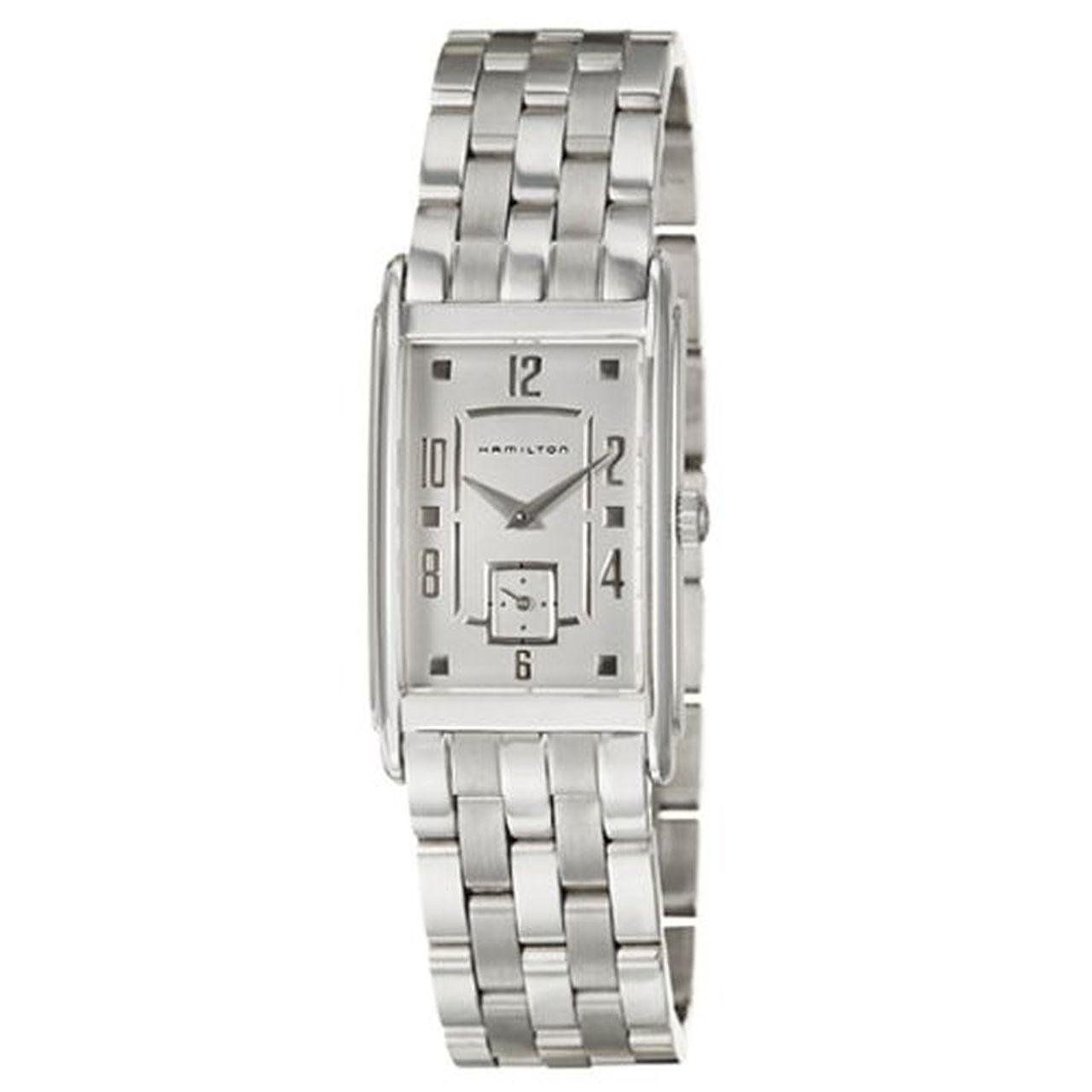 Hamilton H11461153 Mens Silver Dial Quartz Watch with Stainless Steel Strap
