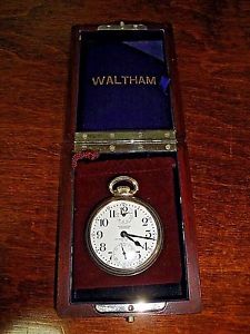 WALTHAM 16 SIZE 23 JEWEL VANGUARD UP & DOWN INDICATOR "SIDEREAL"