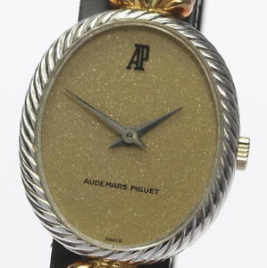 Vintage Audemars Piguet 18K Solid Gold Round Hand-winding Ladies watch_339236