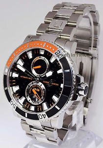 Ulysse Nardin NEW Maxi Marine Diver 45mm Bracelet Watch Box/Papers  263-90