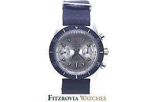 Vintage Avia Marino Landeron 248 Manual Chronograph 1969 Nice Condition